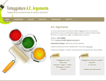 Tablet Screenshot of imbianchino-bologna.com